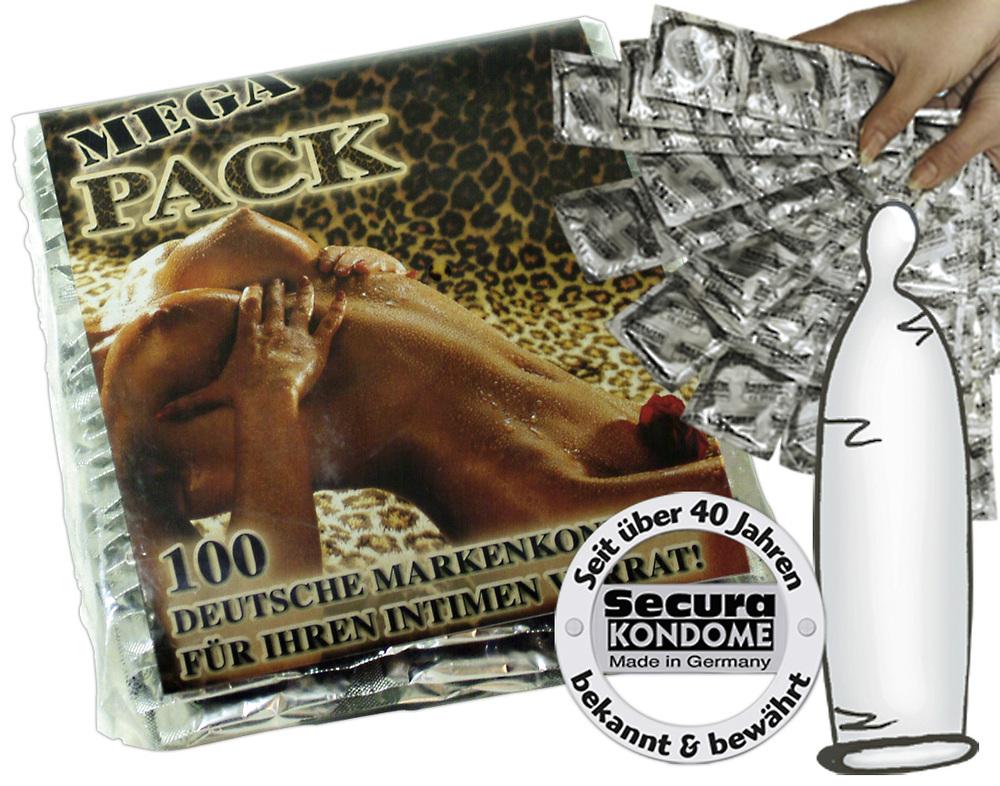 Secura kondomy Transparent - 50 ks Secura