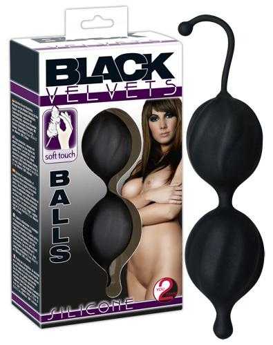 Black Velvets Balls Silicone Black Velvets
