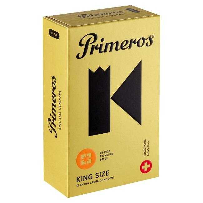 Primeros King Size kondomy 12 ks Primeros