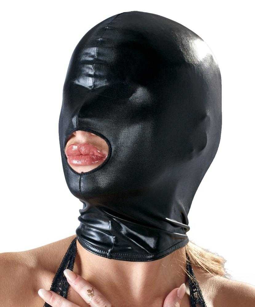 Bad Kitty Maska na obličej Kopfmaske schwarz Bad Kitty