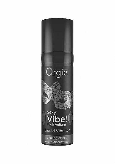 Orgie Sexy Vibe! tekutý vibrátor High Voltage 15 ml Orgie