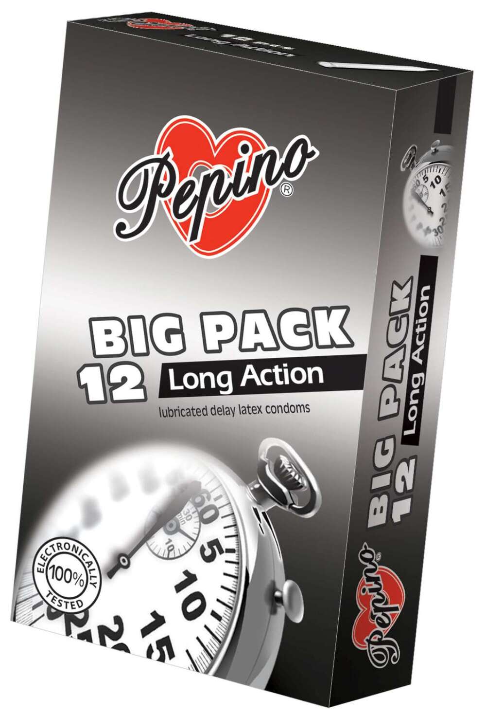 Pepino kondomy Long Action - 12 ks Pepino