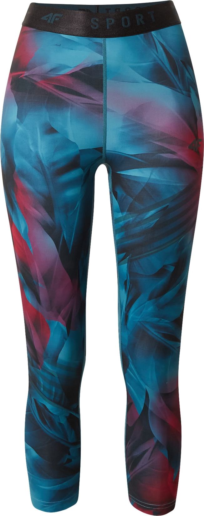 4F Sportovní kalhoty modrá / azurová / tmavě modrá / pink