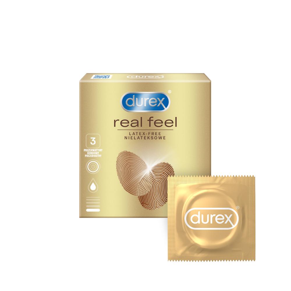 Durex Real Feel kondomy 3 ks Durex