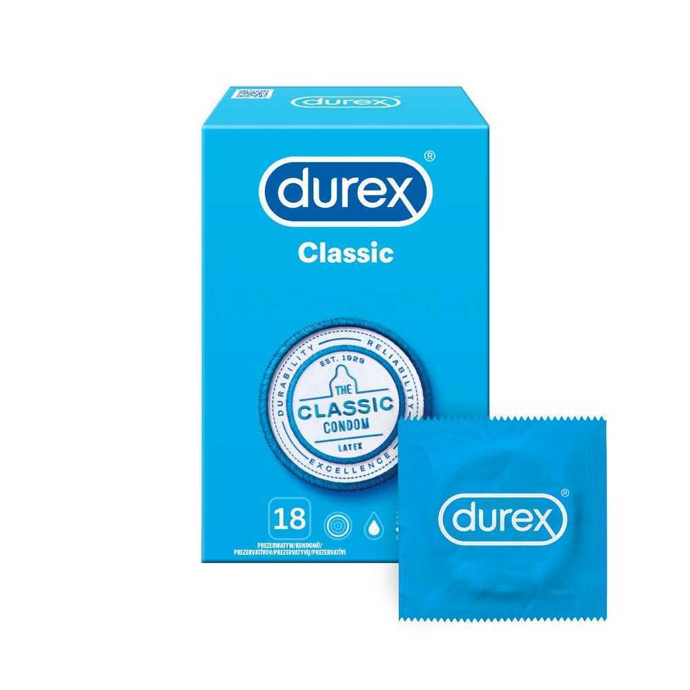 DUREX Classic kondomy 18 ks Durex