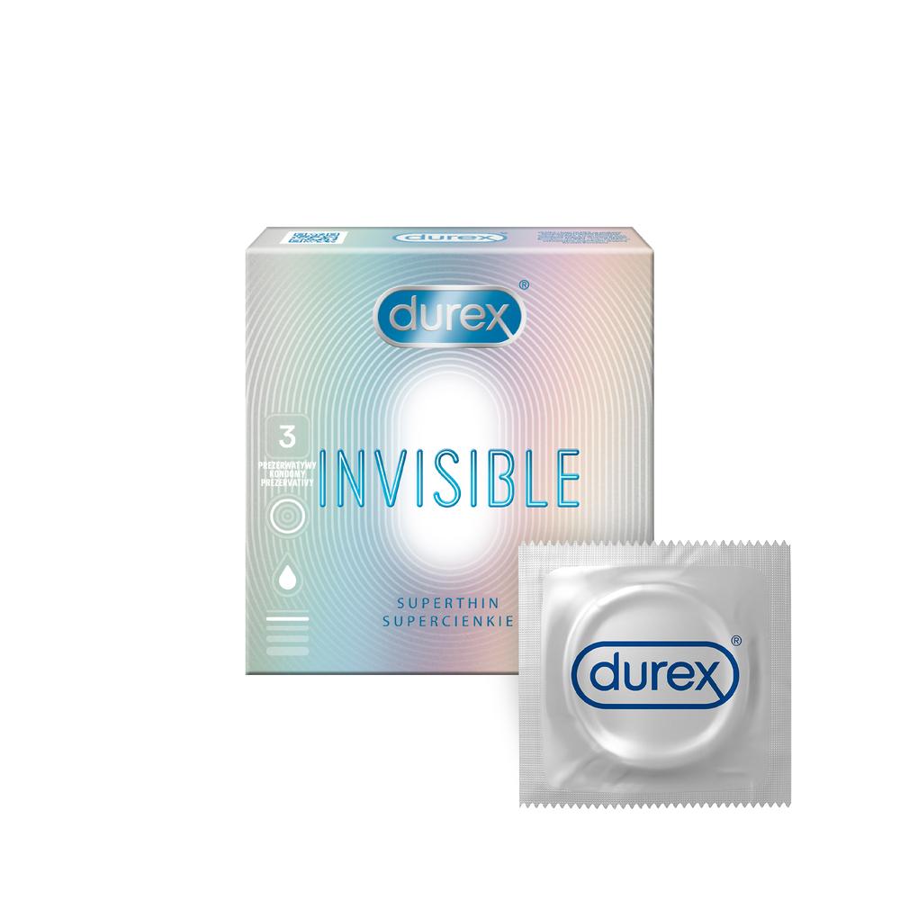 Durex Invisible kondomy 3 ks Durex