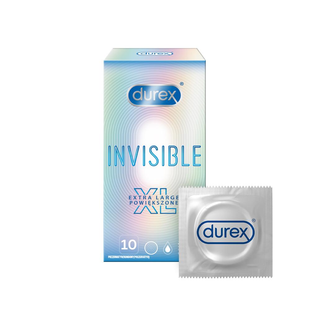 DUREX kondomy Invisible XL 10 ks Durex