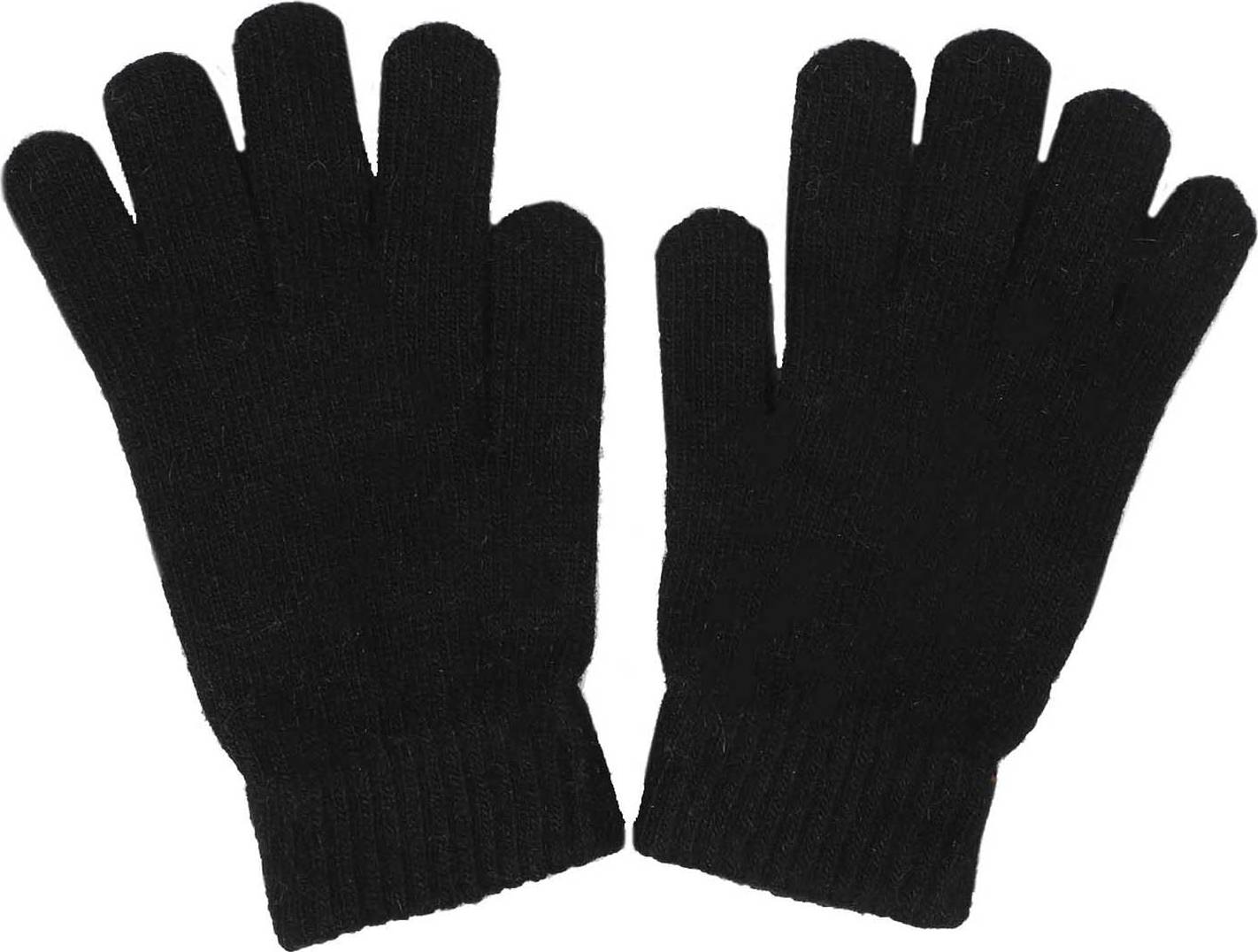 ABOUT YOU Prstové rukavice 'Anja' černá