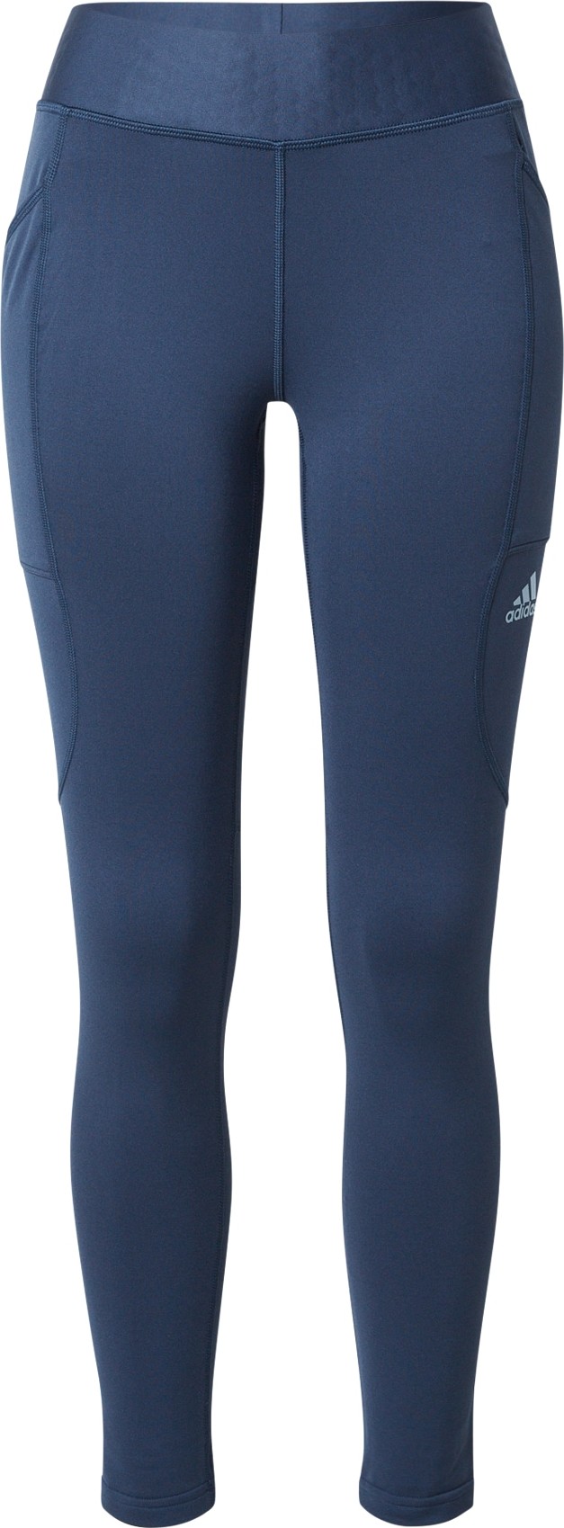 ADIDAS GOLF Sportovní kalhoty námořnická modř / světlemodrá