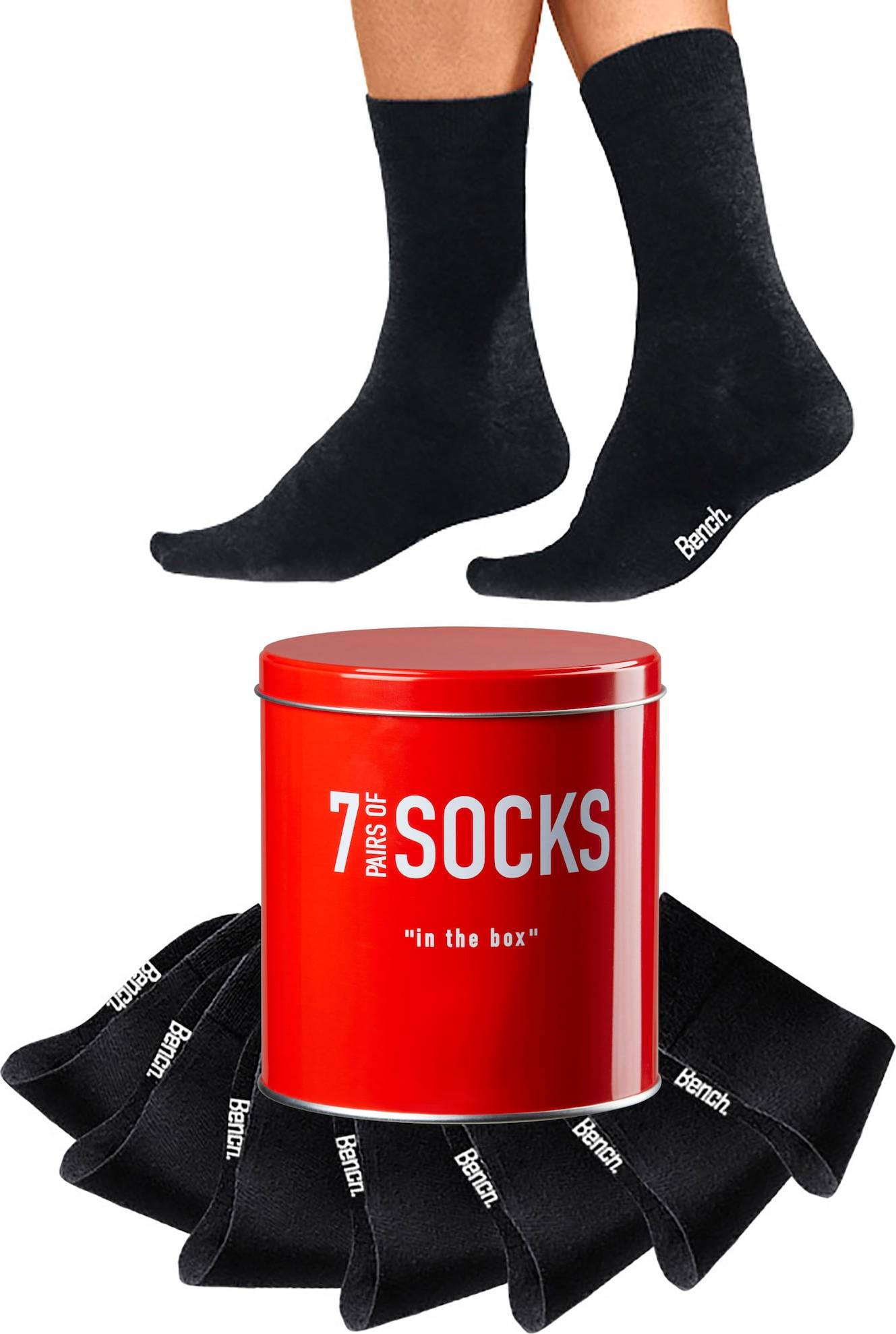 BENCH Ponožky černá