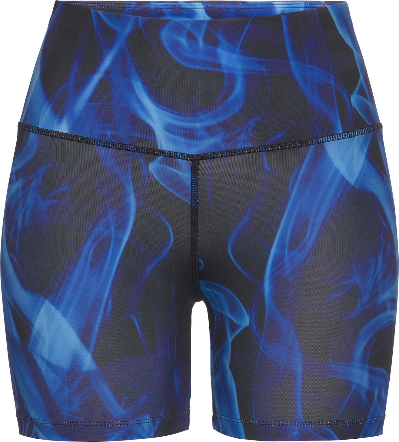 BENCH Sportovní kalhoty modrá / černá / bílá