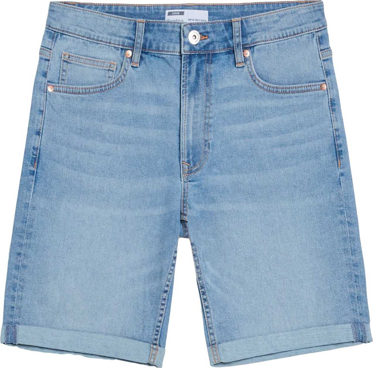 Bershka Džíny modrá džínovina