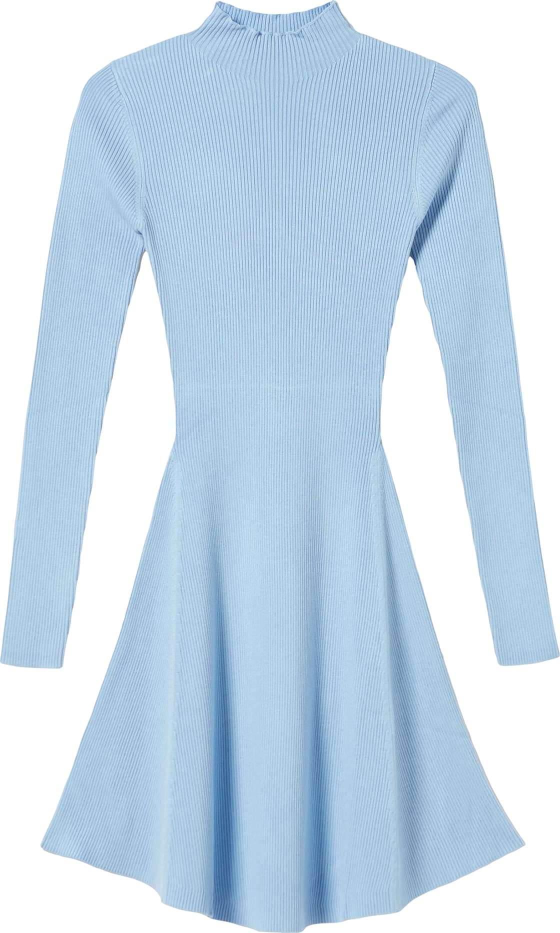 Bershka Šaty světlemodrá