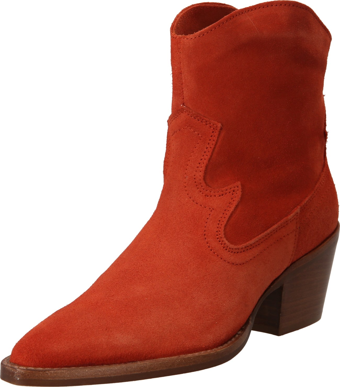 BRONX Nízké kozačky 'Jukeson' rezavě červená