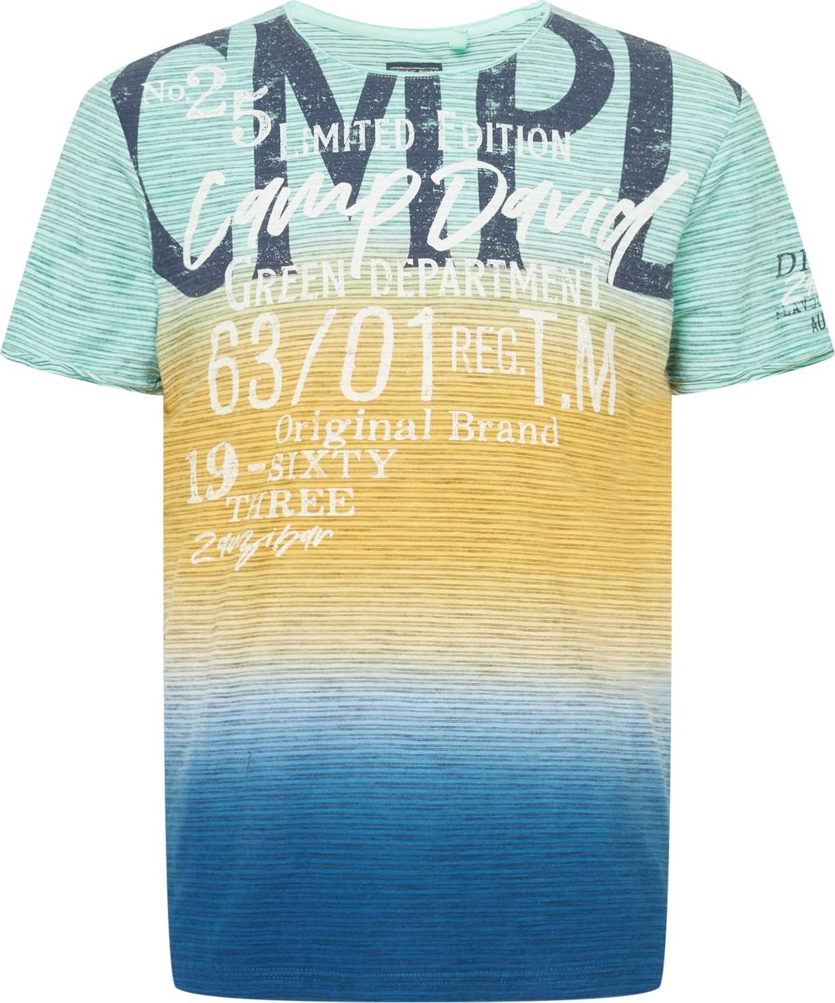 CAMP DAVID Tričko mix barev