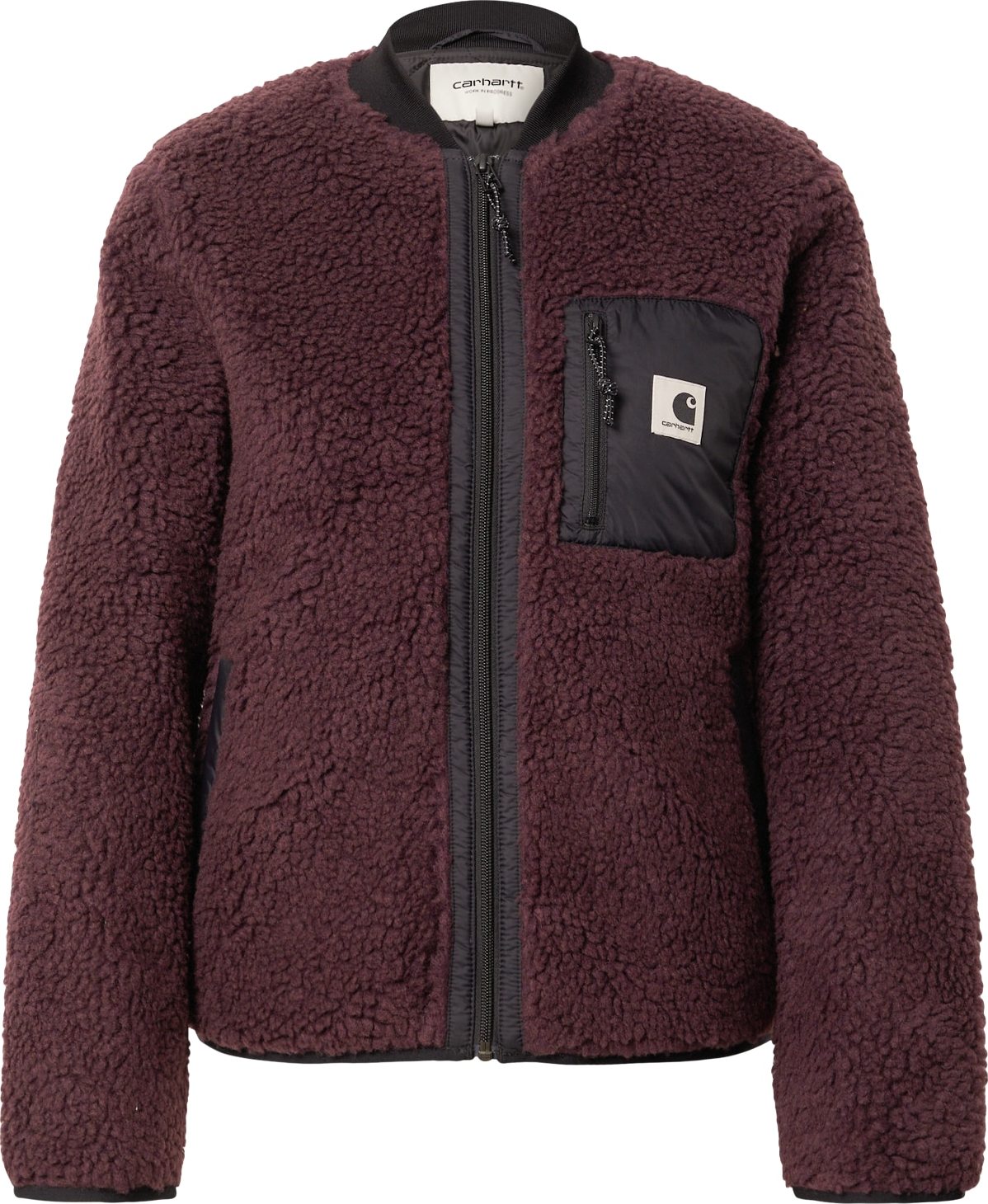 Carhartt WIP Přechodná bunda 'Janet Liner' lilek / černá