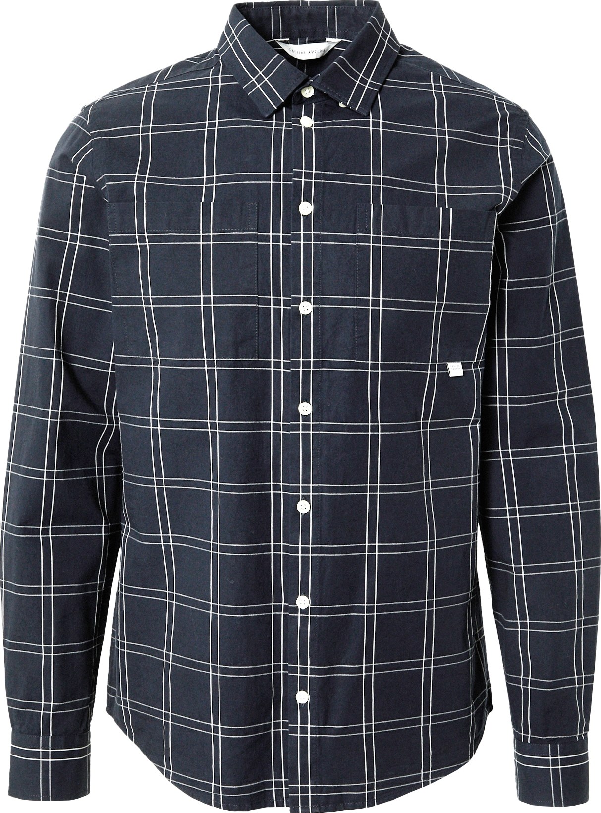 Casual Friday Košile kobaltová modř / bílá