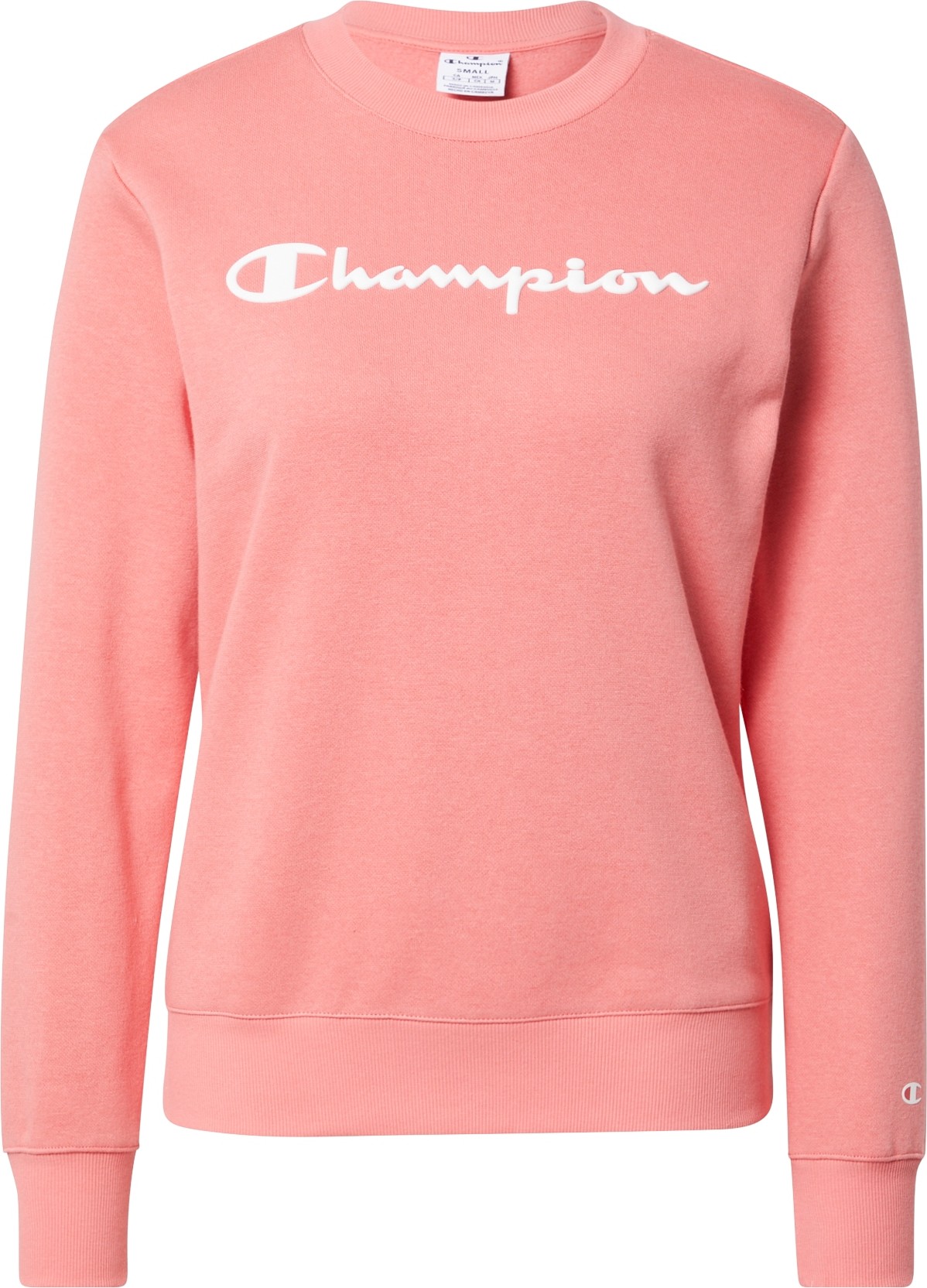 Champion Authentic Athletic Apparel Mikina světle růžová / bílá