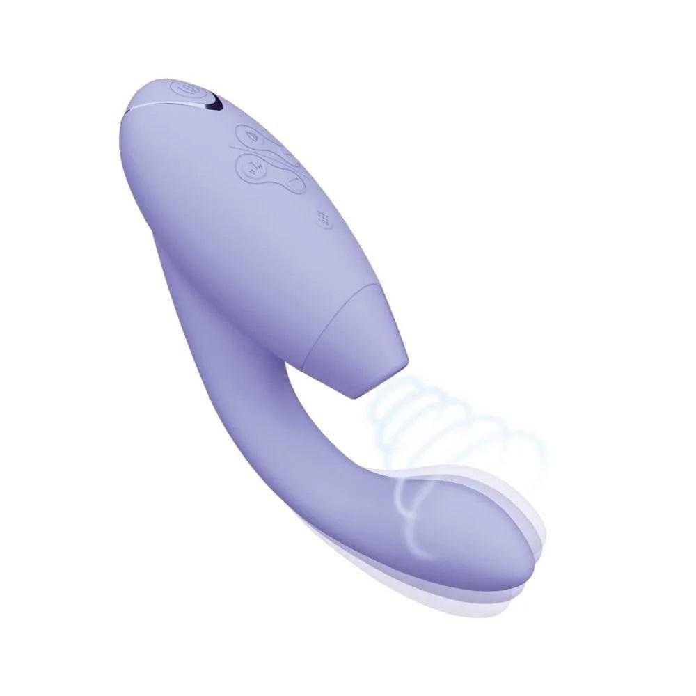 Womanizer Duo 2 Stimulátor klitorisu a vibrátor 2 v 1 Lilac Womanizer