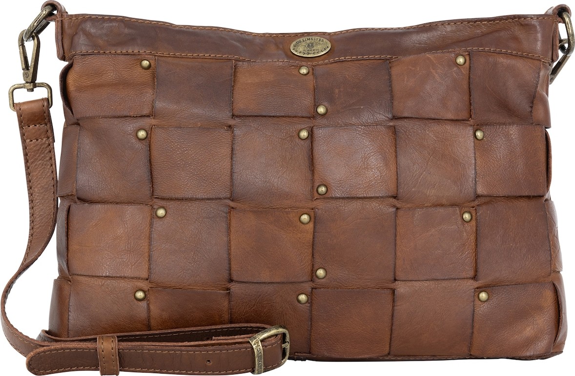 DreiMaster Vintage Taška přes rameno 'Takelage' hnědá