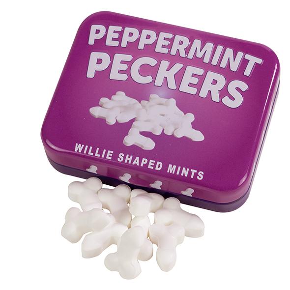 S&F Peppermint Pecker Bonbony ve tvaru penisu 30 g Spencer Fleetwood