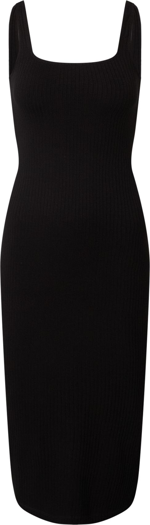 EDITED Úpletové šaty 'Quinn' černá