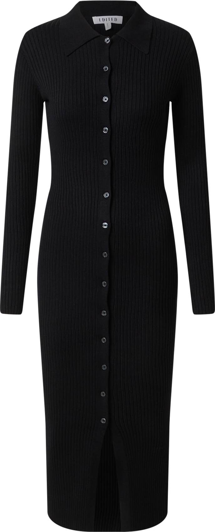EDITED Úpletové šaty 'Suri' černá
