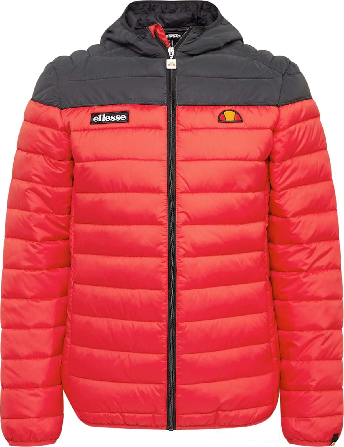 ELLESSE Přechodná bunda 'Lombardy' antracitová / světle červená