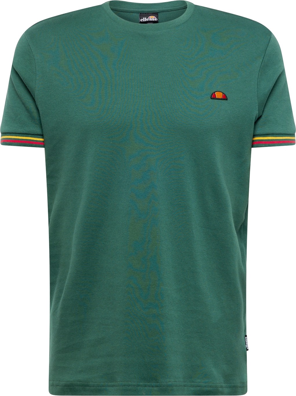 ELLESSE Tričko 'Kings 2' tmavě zelená / oranžová / jasně červená / černá