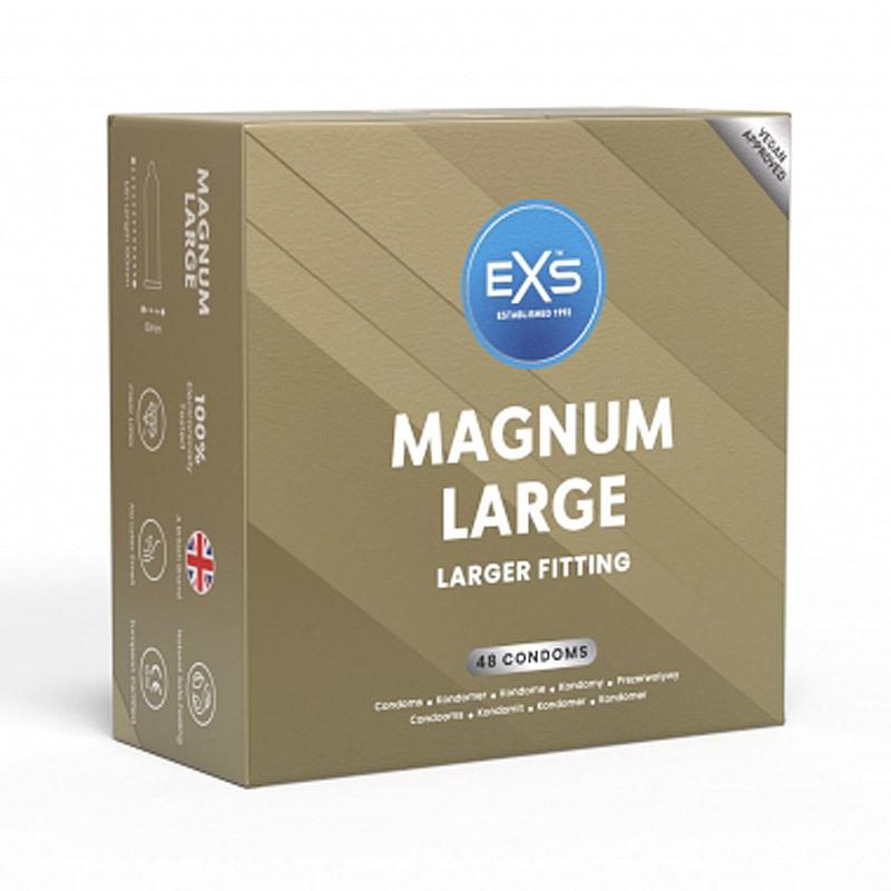 EXS Magnum Large pack Kondomy 48 ks EXS