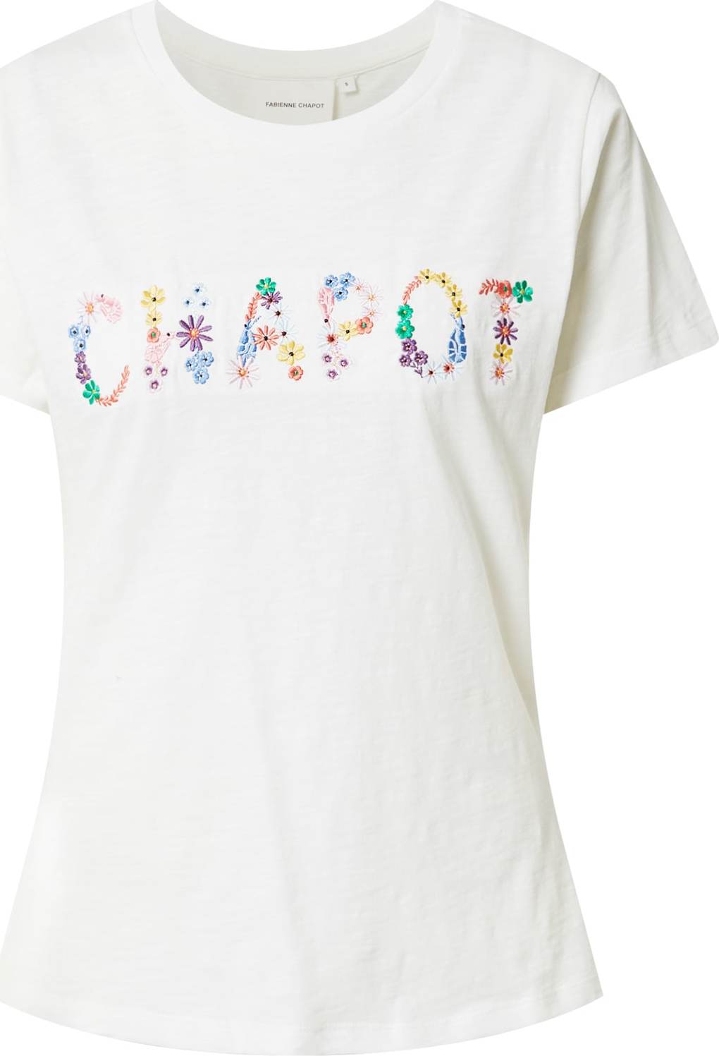 Fabienne Chapot Tričko 'Hawaii Chapot' modrá / žlutá / jasně oranžová / bílá