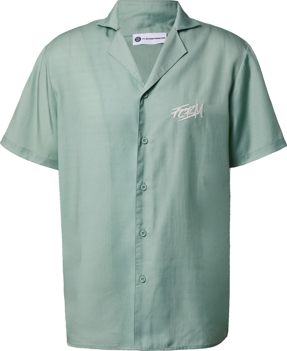 FC BAYERN MÜNCHEN Košile 'Alessio' nefritová / přírodní bílá