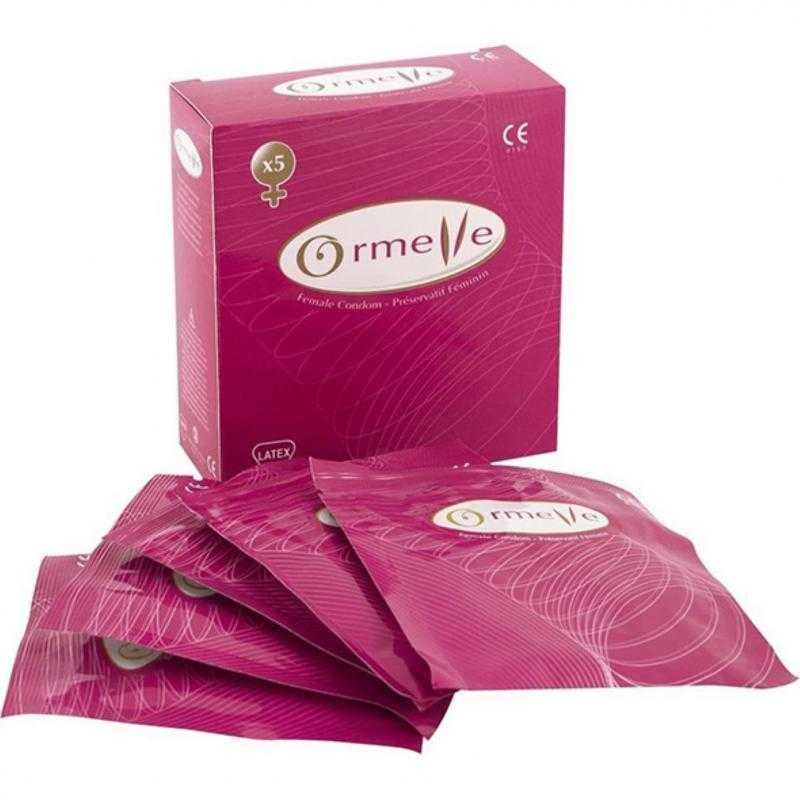 Ormelle Female dámské kondomy 5 ks Durex
