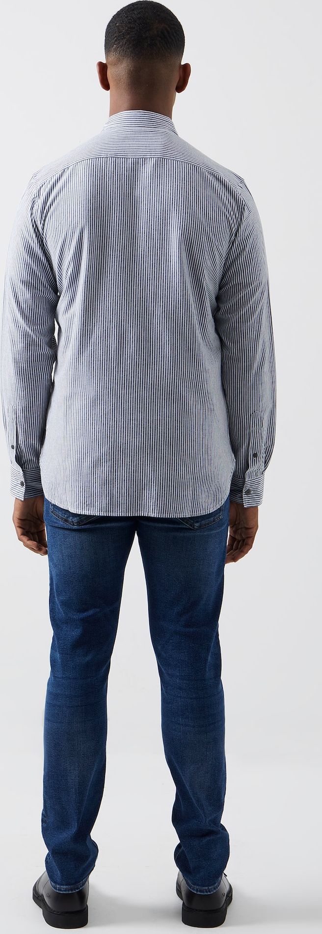 FRENCH CONNECTION Košile námořnická modř / černá