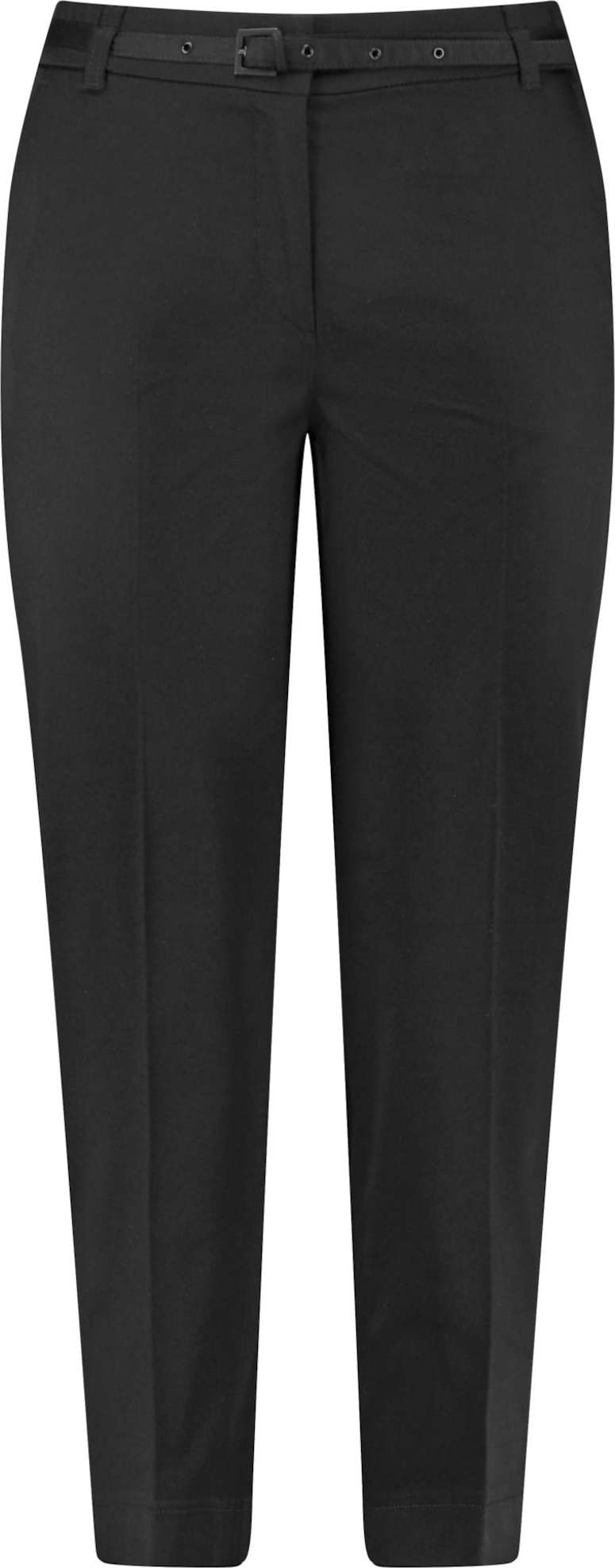 GERRY WEBER Kalhoty s puky černá