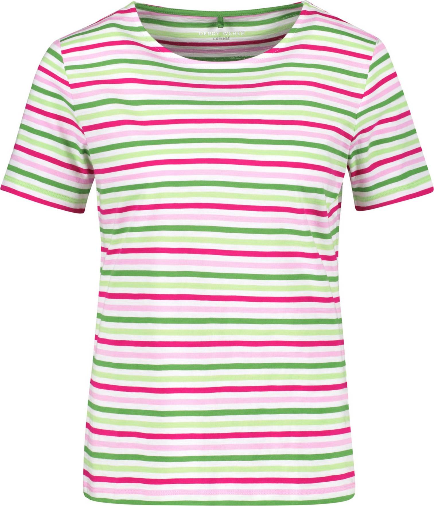 GERRY WEBER Tričko světle zelená / mix barev