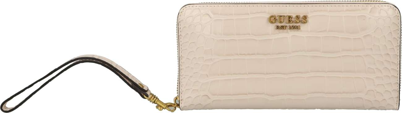 GUESS Peněženka 'LAUREL' pudrová