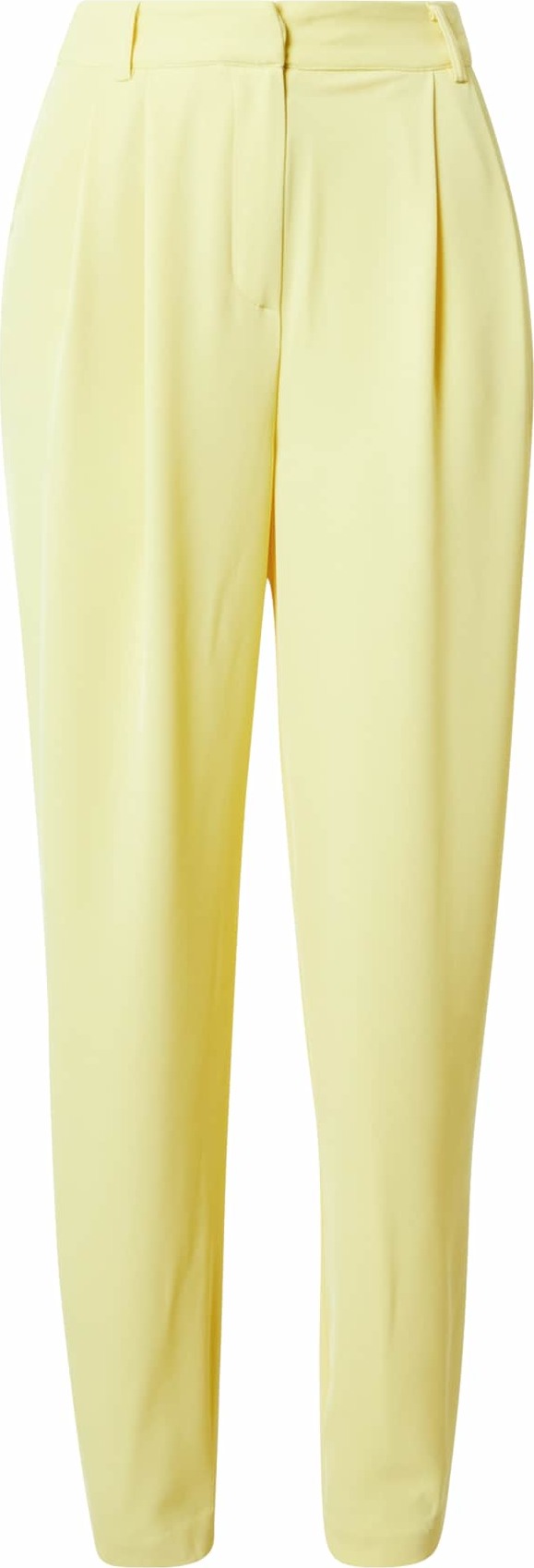 Guido Maria Kretschmer Collection Kalhoty se sklady v pase 'Mila' žlutá