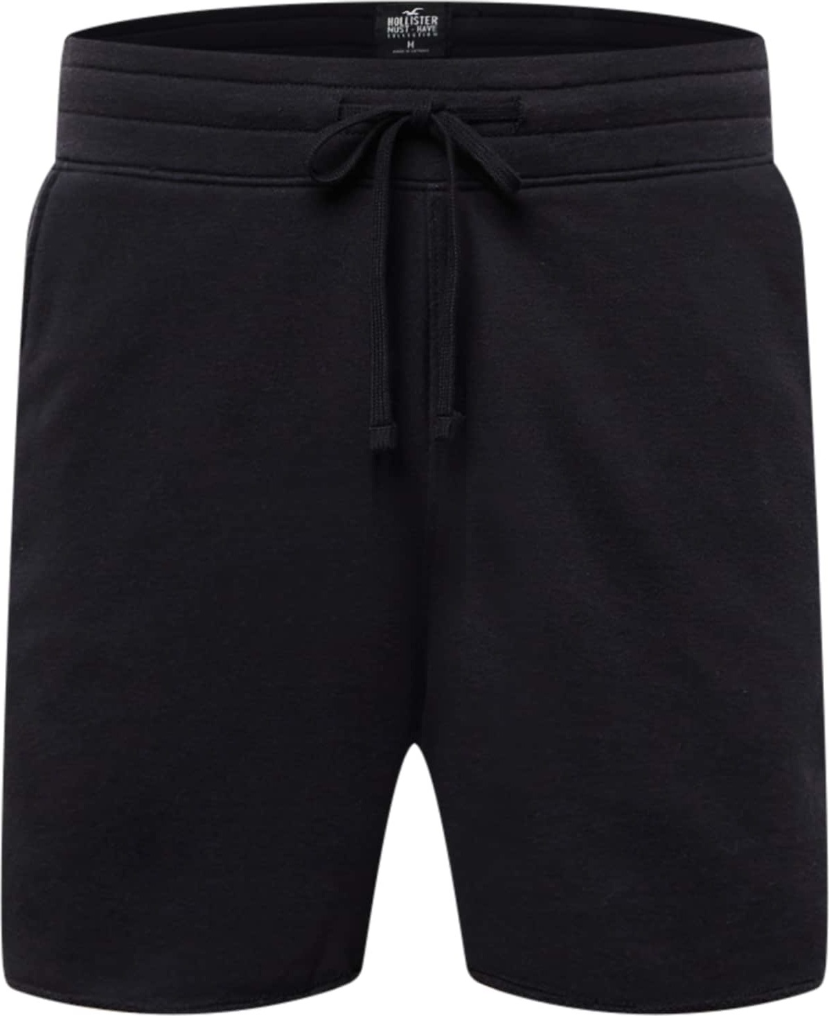 HOLLISTER Kalhoty černá / bílá