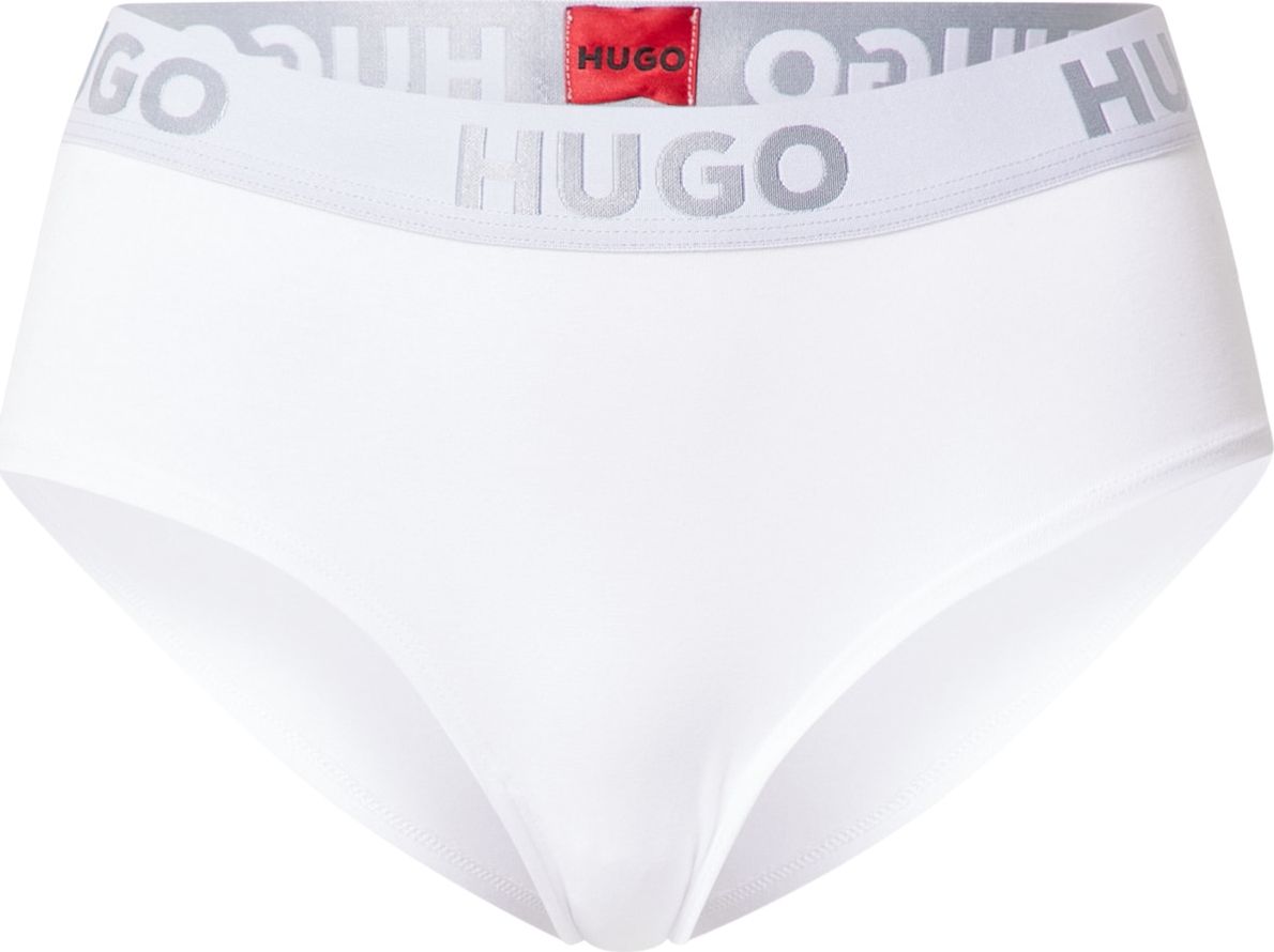 HUGO Kalhotky stříbrně šedá / světle šedá / bílá