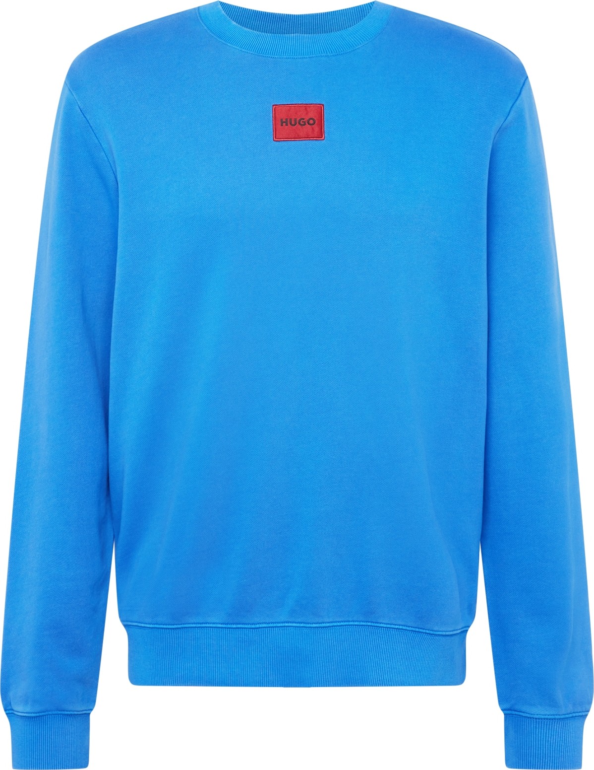 HUGO Mikina 'Diragol' azurová / červená