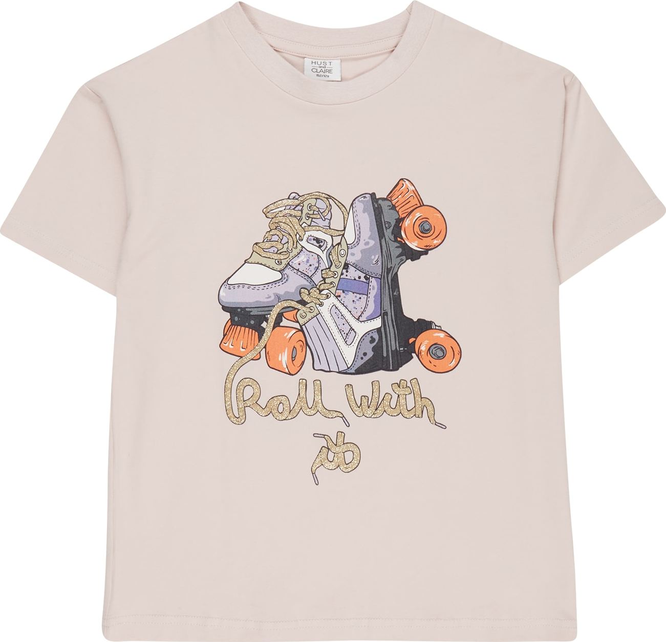 Hust & Claire Tričko 'Amari' béžová / mix barev