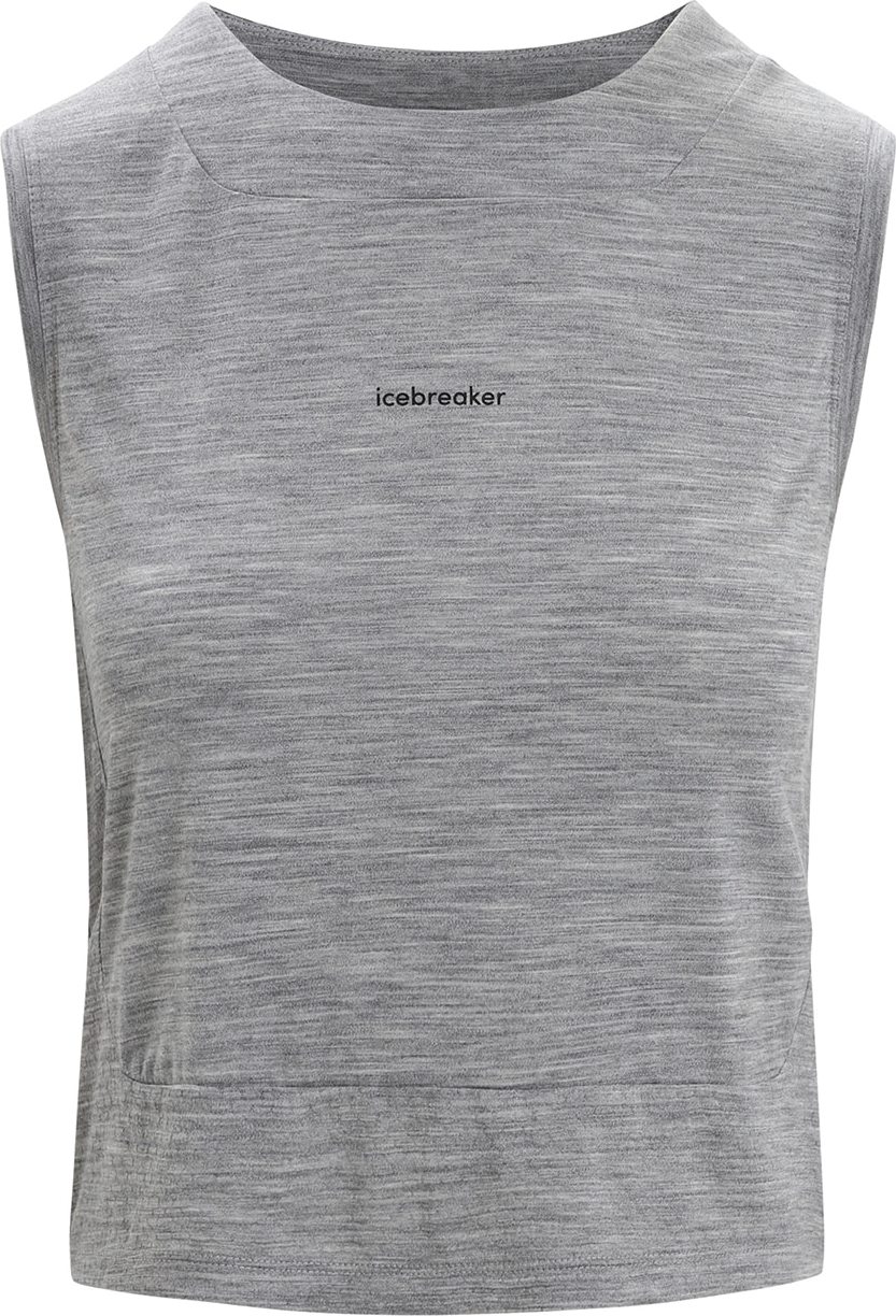 ICEBREAKER Funkční tričko šedý melír