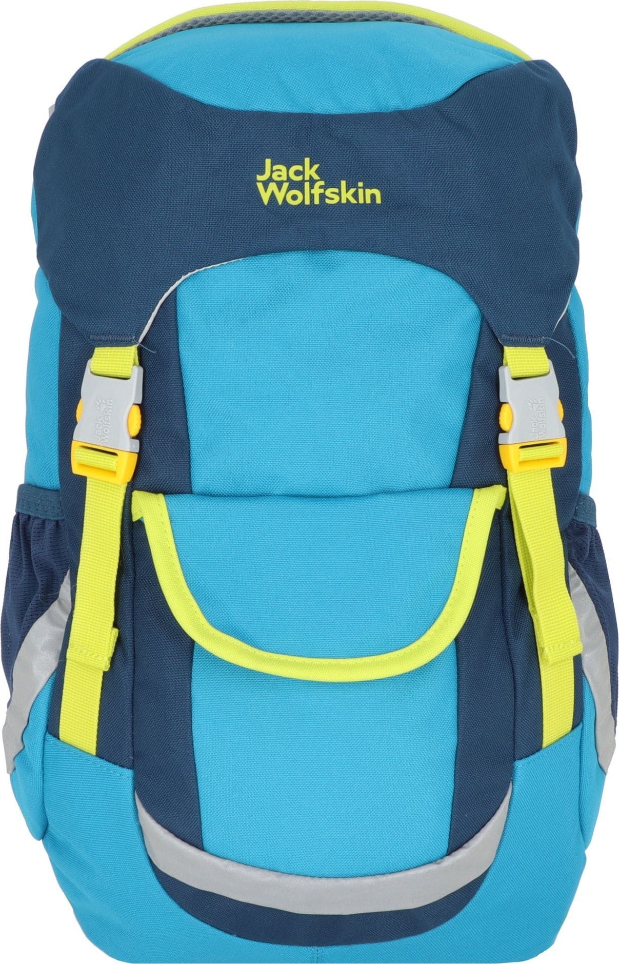 JACK WOLFSKIN Sportovní batoh 'Explorer' modrá / tyrkysová / svítivě zelená