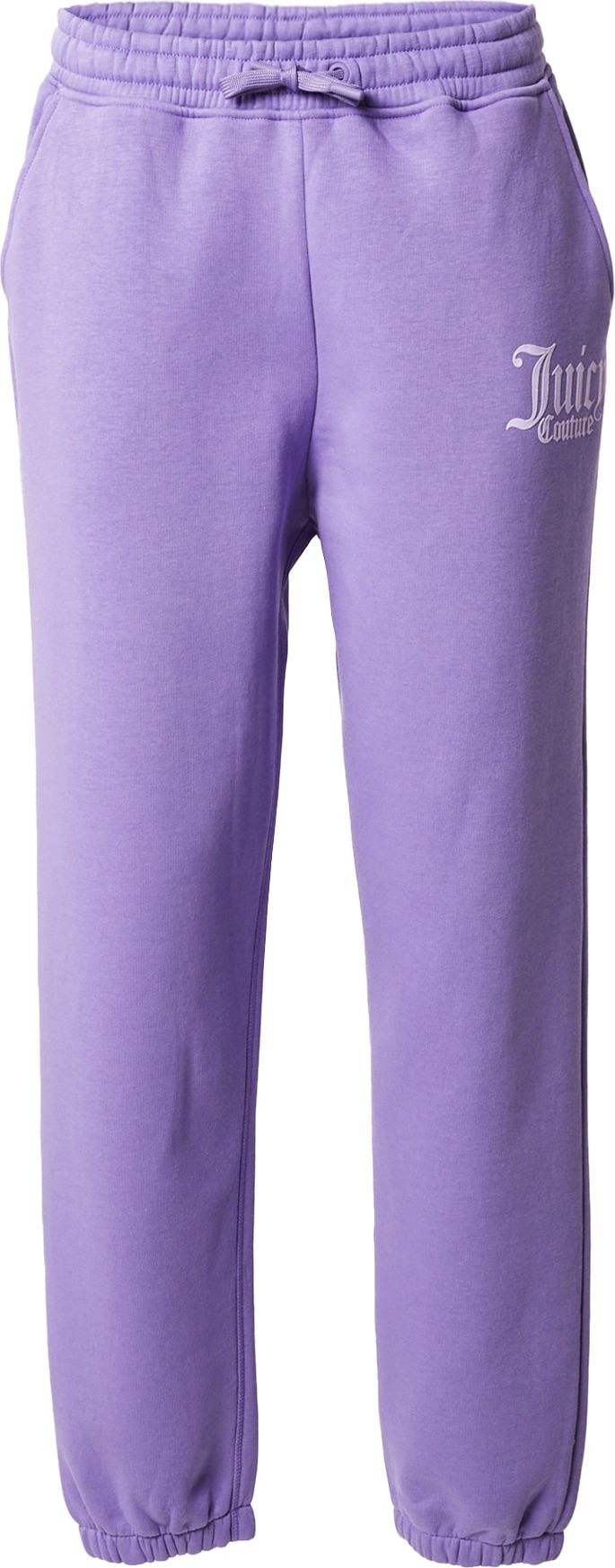 Juicy Couture Sport Sportovní kalhoty světle fialová / bílá