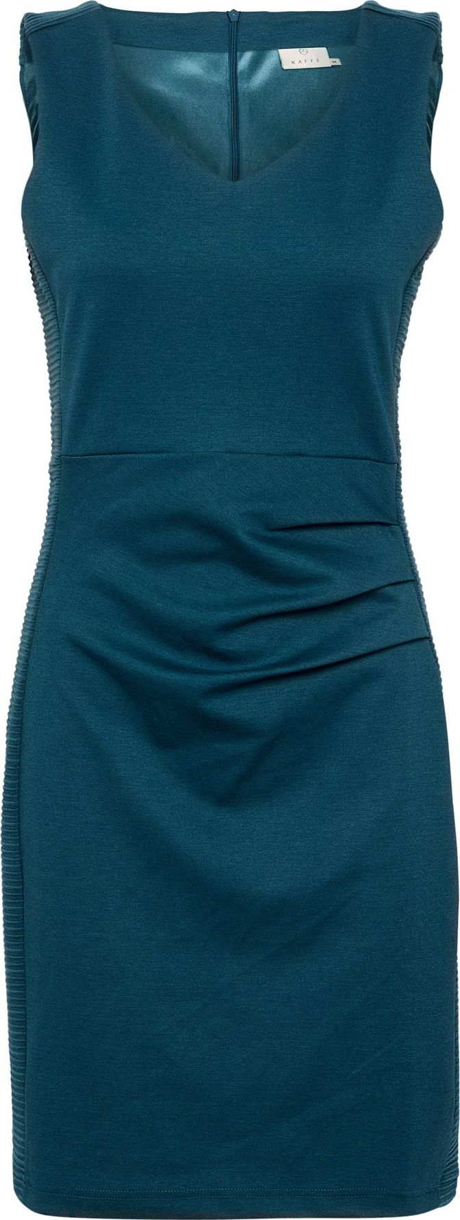 Kaffe Pouzdrové šaty 'Sara' azurová modrá