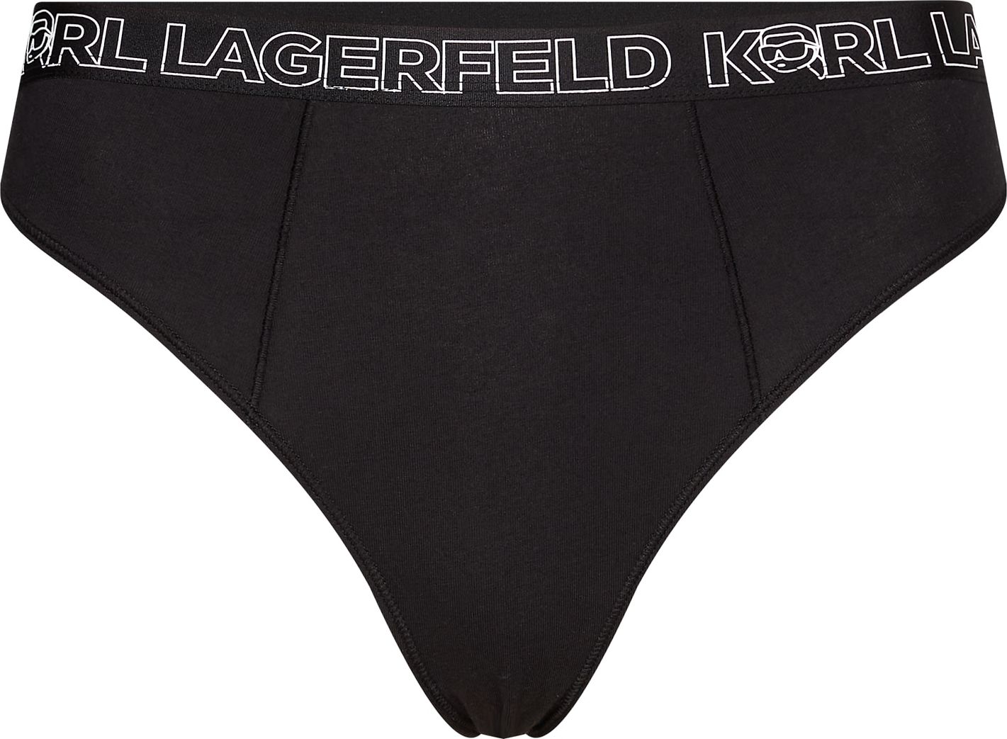 Karl Lagerfeld Kalhotky ' Ikonik 2.0' černá / bílá