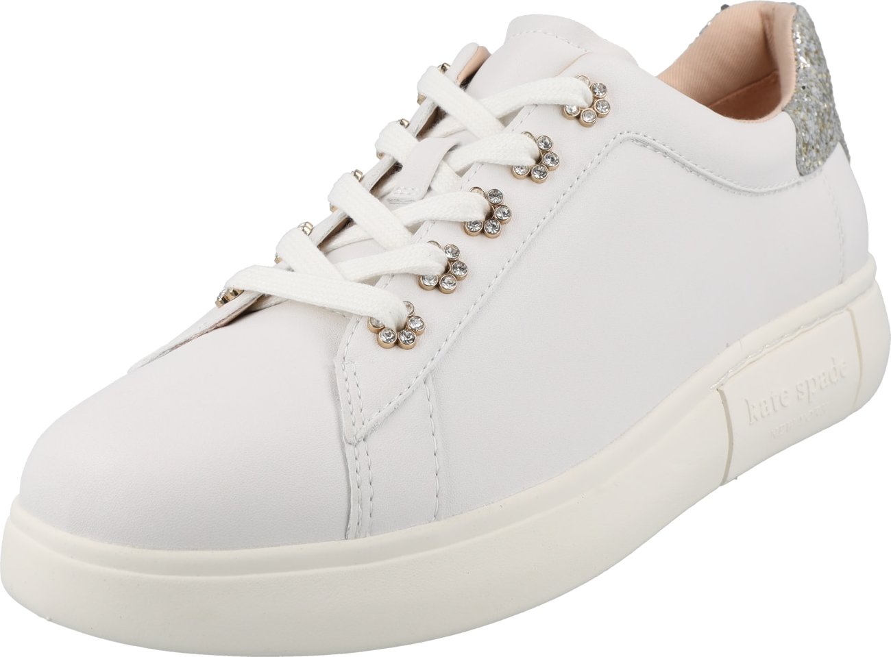 Kate Spade Tenisky 'Lift Starlet' stříbrná / bílá