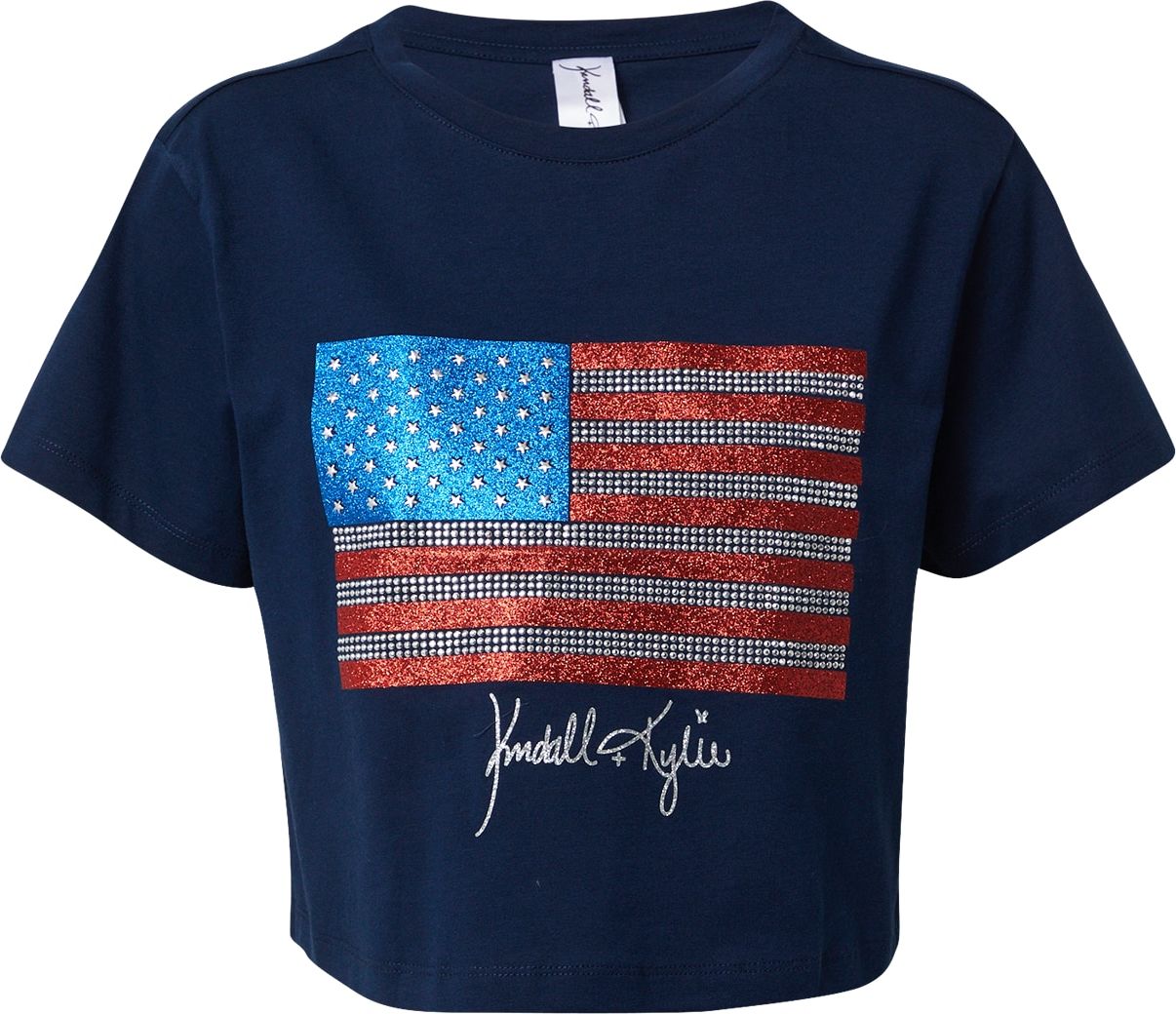 KENDALL + KYLIE Tričko námořnická modř / mix barev