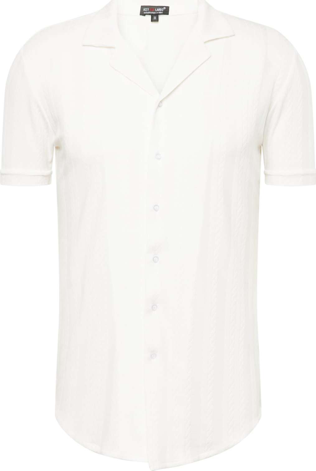Key Largo Košile 'FERRY' offwhite